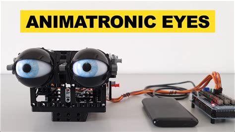 Animatronic Eyes Made With Toy Parts And Arduino Youtube