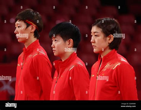 Tokyo 2020 Olympics Table Tennis Womens Team Last 16 Tokyo Metropolitan Gymnasium