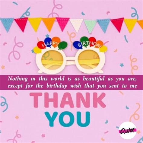 70 Emotional Thank You Messages For Birthday Wishes