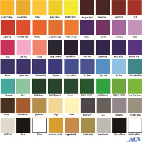 Oracal 651 All Color Bundle 63 Colors 12 X 12 Sheets