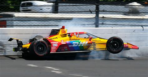 Rossi Salvages Top Finish In Another Tough 500 For Andretti The