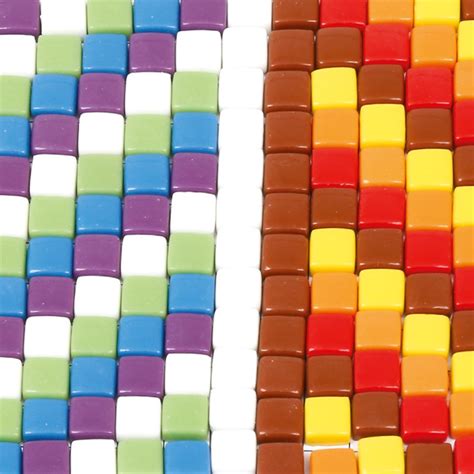 Bright Mosaic Tile Squares 1kg Cleverpatch Art And Craft Supplies