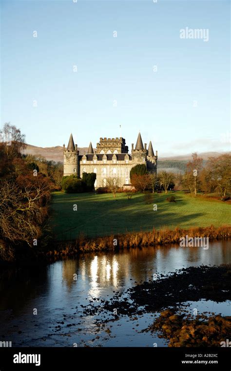 Inveraray Castle Argyll Scotland Stock Photo Alamy