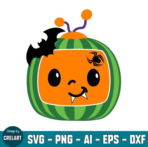 Halloween Cocomelon Inspired Svg Basic Editions Svg Coreldraw