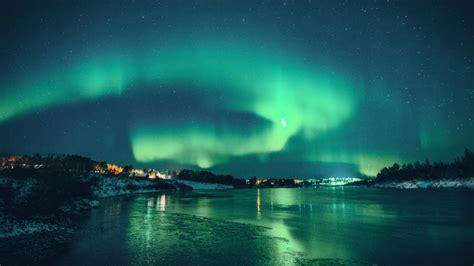 Auroras Boreales En Laponia Aurora Polar Video Finlandia Papanoelfi