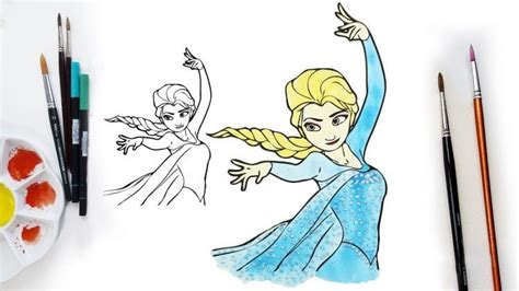 9 mewarnai gambar frozen animasi disney. 66+ Kumpulan Gambar frozen Elsa dan anna cantik lengkap terbaru
