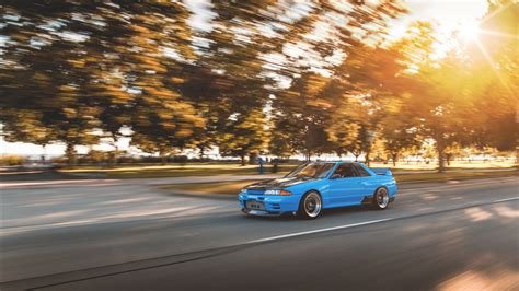 Only the best hd background pictures. nissan skyline r32 gt-r car in motion HD wallpaper