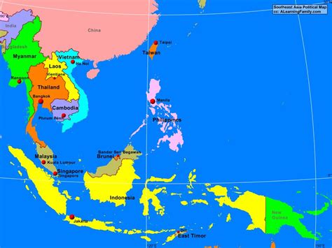 Southeast Asia Map Labeled Map Of Southeast Asia Region Maps Of Asia Sexiz Pix