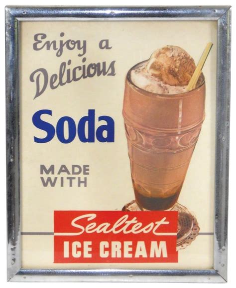 Old Fashioned Soda Fountains Vintage Advertising Soda Fountain Cream