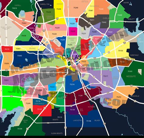 Amazing Dallas Zip Codes Map Of All Time Check This Guide