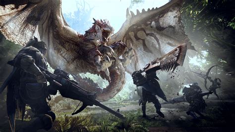 Monster Hunter World Gets Impressive New Gameplay Images Art And Info