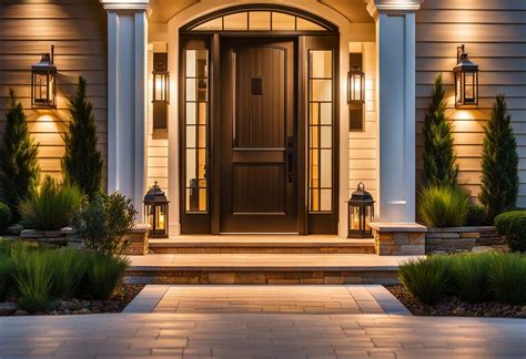 Illuminate Your Entrance With Stylish Outdoor Lighting