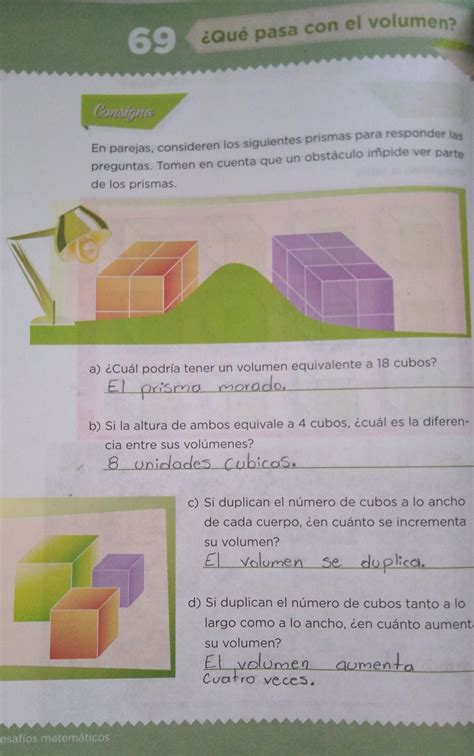 Libro De Matematicas 6 Grado Contestado Pagina 128 De Varias Formas