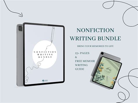 Nonfiction Writing Bundle Nonfiction Book Guide Memoir Writing Planner