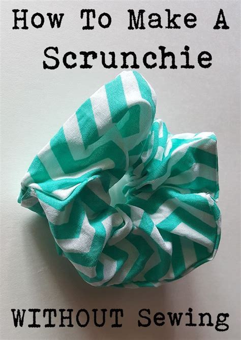 While in the hairstyling chair, your kids may recall that cartoon character timmy inspired this hairdo when he asked sunny, rox, and blair to help. How To Make A Scrunchie Without Sewing | Crafts - Craft ...