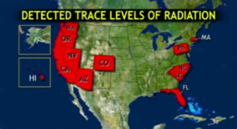 Us Radiation Levels Map