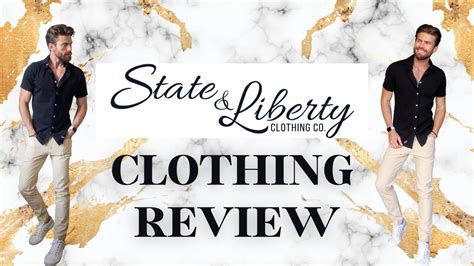 State And Liberty Clothing Review Youtube