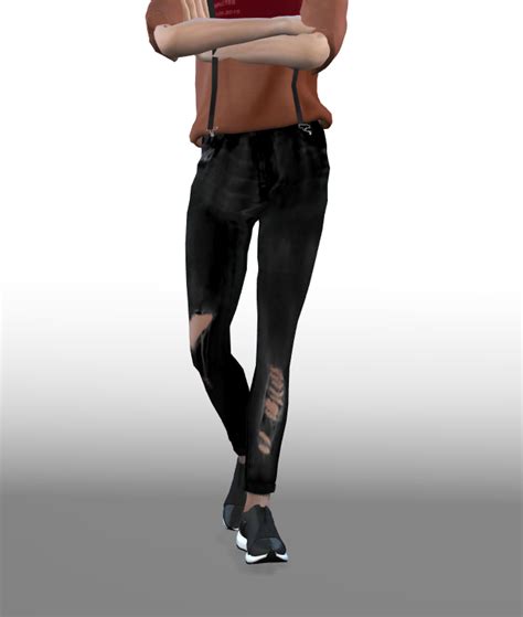 Sim Made By Me Male Ripped Jeans Mesh Needed Download Here