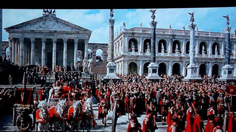 The Roman Forum The Fall Of The Roman Empire 1964 Epic Movie Directed