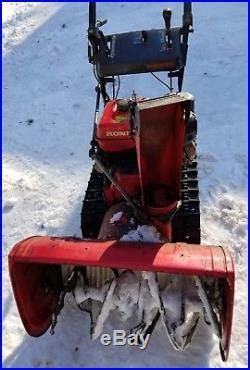 Honda 928 snowblower dealing with a big tahoe dump! Honda HS828 8HP 28 Hydrostatic Track Drive Snowblower ...