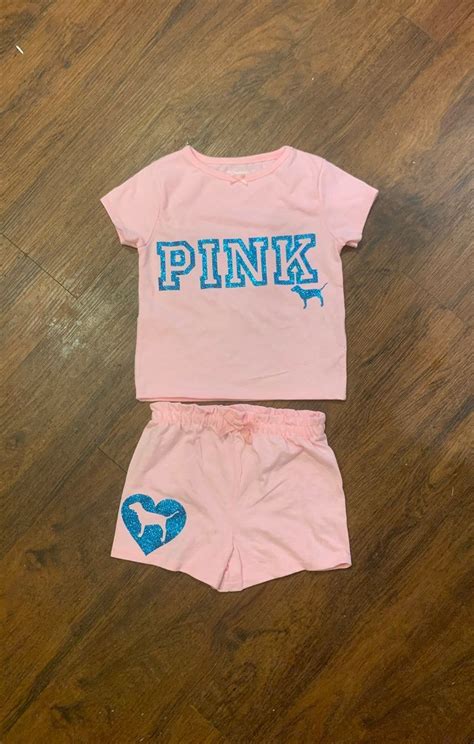 Pink Victoria Secret Inspired Outfit In 2020 Baby Girl Outfits