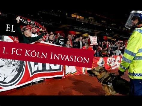 Top keywords % of search traffic. 1. FC Köln invasion at Arsenal stadium (14.09.2017) - YouTube