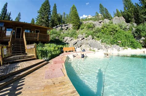 Granite Hot Springs Camp Hot Springs And Swim Near Jackson Wyoming