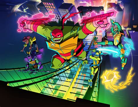 Rise Of The Teenage Mutant Ninja Turtles Lean Green Ninja Team