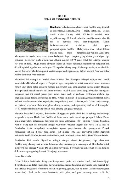 Contoh Teks Cerita Sejarah Candi Borobudur Mobile Legends