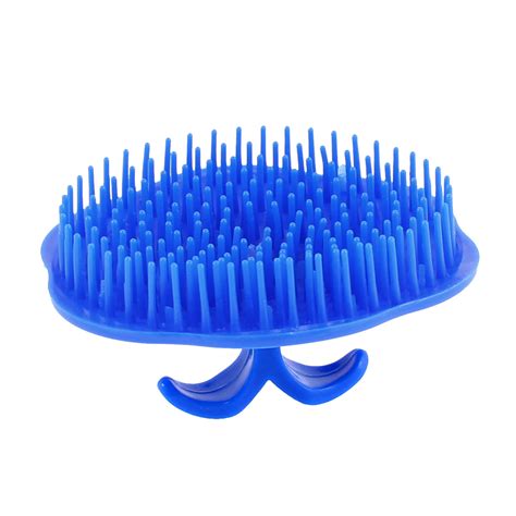 Plastic Hair Scalp Massage Comb Shampoo Brush Dark Blue 10pcs Walmart