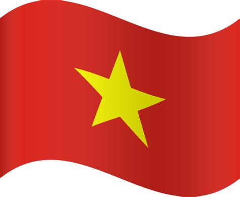 Printable Country Flag Of Vietnam Waving Vector Country Flags Of