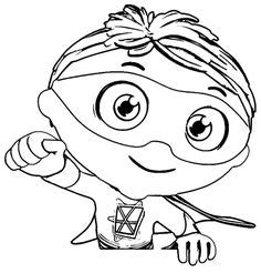 Simple, super fast to print, zone mortalis thingiverse. SUPER WHY Coloring Book Pages from PBS | Super why, Super ...
