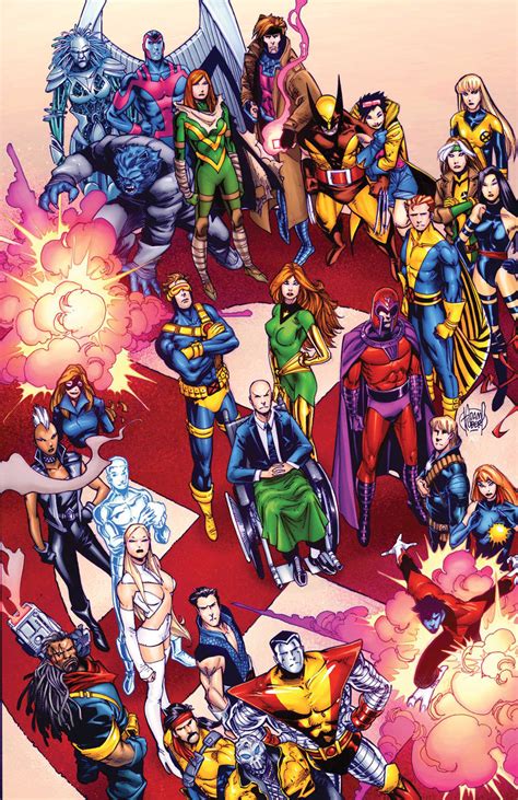 Comics Forever All Stars Classic X Men Artwork By Adam Kubert