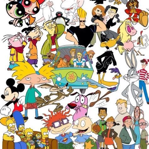 86 Cartoon Kid Shows 90s