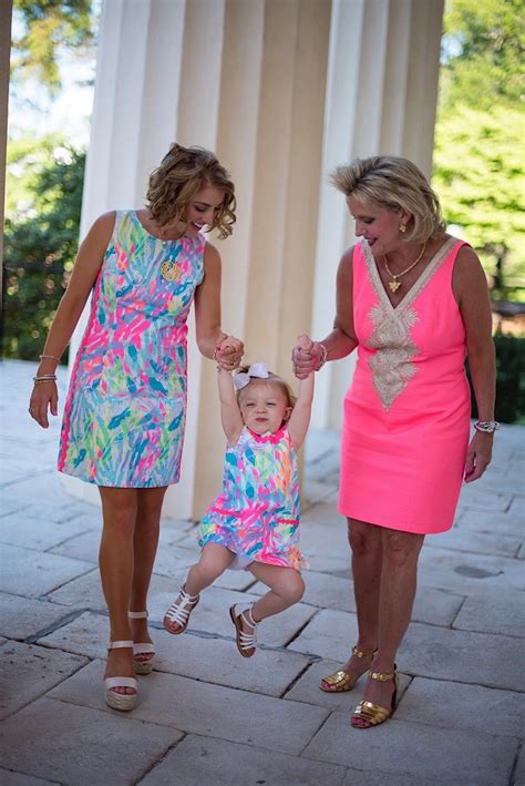 lilly pulitzer dress multi lovers coral mommy match munimoro gob pe