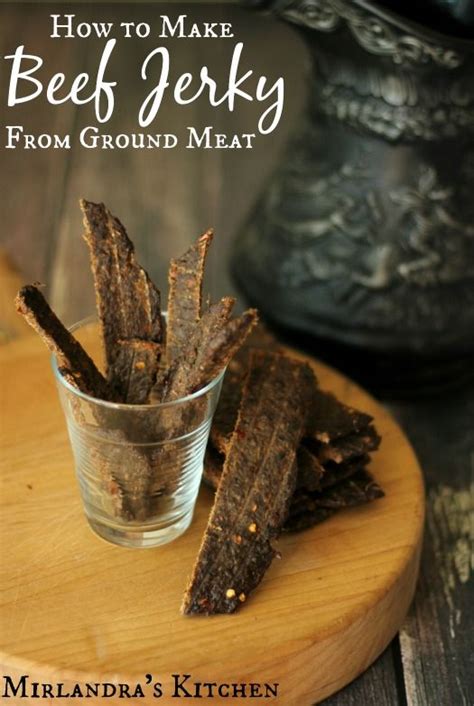 This recipe is a thai food recipe that is also a favorite of those who adore thai food. How to make Beef Jerky from Ground Meat including Wild ...