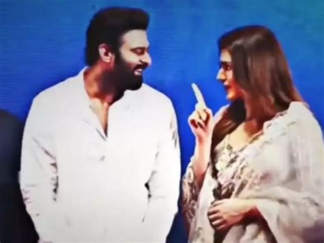 Prabhas And Kriti Sanon Not Getting Engaged Next Week Confirms Actors Team