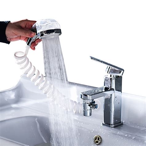 Bathroom Faucet Connector Kitchen Water Tap Extension Nozzle Sprayer
