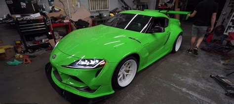 Rocket Bunny Gives A90 Toyota Supra The Widebody Look It Deserves