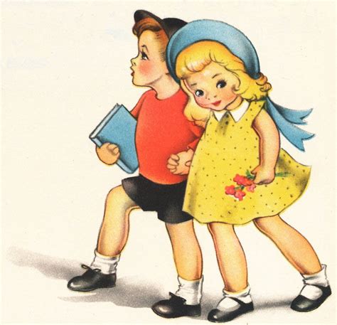 Pin By Anne Williamson On Back To Schooldays Vintage Illustration