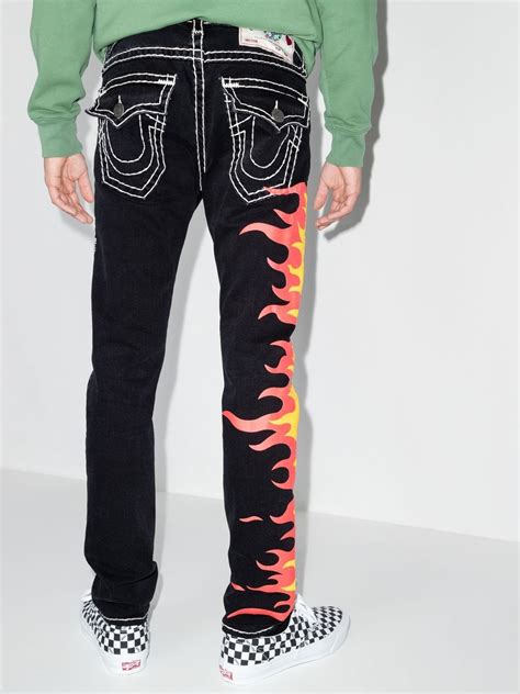 True Religion X Chief Keef Super T Straight Leg Jeans Farfetch