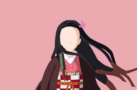 2560x1700 Nezuko Kamado Demon Slayer Hd Minimal Chromebook Pixel Wallpaper Hd Minimalist 4k