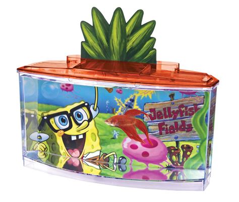 07 Gallon Spongebob Betta Aquarium Kit Betta Aquarium Fish Tank For