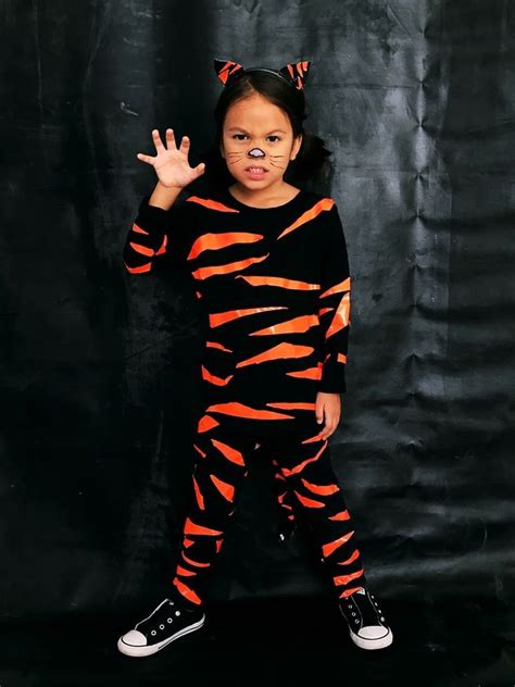 4 Best Halloween Makeup Ideas For Kids To Inspire Tiger Costume Diy