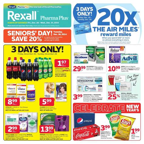 Rexall Pharma Plus On Flyer December 26 To 31