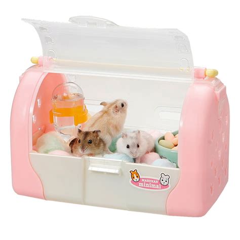 Hamster Carrier Cage For Hamster Portable Breathable Hamster Travel