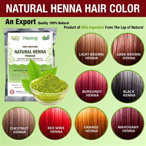 Organic Henna Hair Dye Color Powder Herbal Natural Conditioner No Ppd