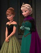 Elsa and Anna | Disney princess elsa, Anna frozen, Disney frozen