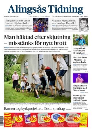 Alingsås Tidning 2023 08 17