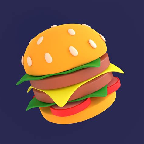 Artstation Simple Burger